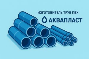 Трубы ПВХ от изготовителя. Компания «Аквапласт»