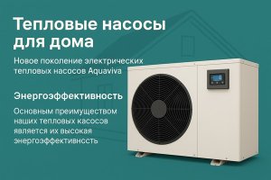 Тепловые насосы для дома: новое поколение энергоэффективных решений Aquaviva