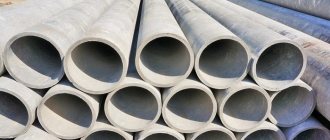 asbestos cement pipe