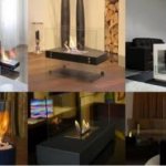 Biofireplaces in the interior