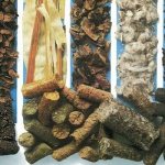 Fuel briquettes from various raw materials