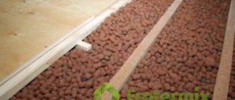 What is the best way to insulate a floor under a screed? We understand the choice of optimal material
