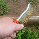 чистка щёткой