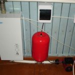 pressure in a closed heating expansion tank