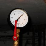 Pressure in the heating system in a private house