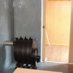 Дровяная печь для отопления бытовки