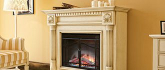 electric fireplace