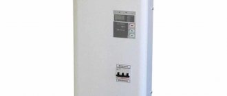 Electric boiler with pump