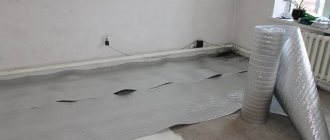 Foil retains heat in the room