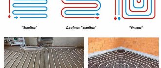 Фото — Схемы укладки тёплого пола