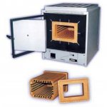 Photo of a laboratory electric furnace SNOL with a ceramic chamber