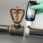 Герметизация труб отопления