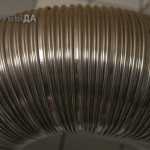 Гофрированный дымоход из нержавейки
