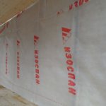 Instructions for using Izospan A, AM, B, D for walls