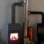 Как соединить две печки в одну трубу?