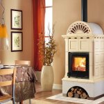 Fireplace in the country