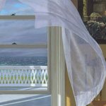 picture of blowing from the window