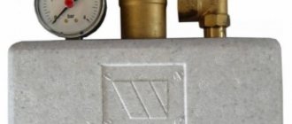 Excess pressure relief valve in pipelines: types, selection and installation rules