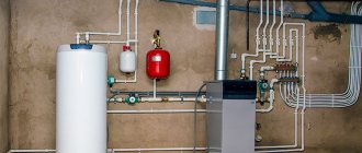 solid fuel boiler room