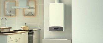 Beautiful gas boiler