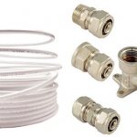 Metal-plastic pipes and fittings