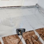 Mineral wool, despite its effectiveness, may not be justified in the bathroom