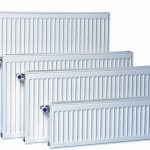 power of steel heating radiators table