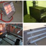 heating the garage in winter