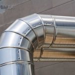 Оцинкованная изоляция труб