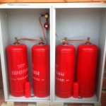 heating from a gas cylinder