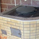 Печь для казана своими руками