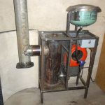 печь на отработанном масле устройство