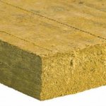 density of mineral wool for roofing