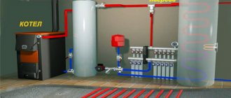 Connecting an indirect heating boiler to a single-circuit boiler