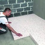 Garage floor: how to insulate concrete and wood