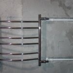 Heated towel rail