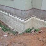 When insulating the foundation of a house with polyurethane foam, the problem of its waterproofing is also solved.