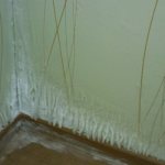 Freezing corner in the apartment