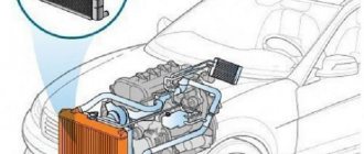 Cooling system radiator