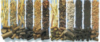 Types of pellets