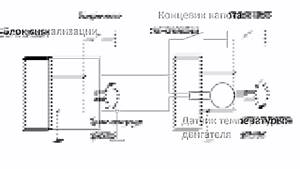 Схема подключения датчика температуры двигателя