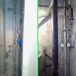 Residential building water supply risers