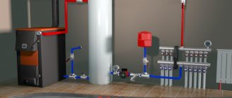 Thermal accumulator for heating