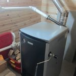 Установка котла в бане