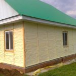 Insulation of facades with polyurethane foam, technological process