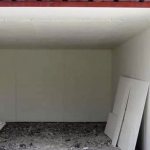 Insulating a garage with foam plastic from the inside