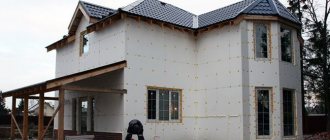 Утепление газобетона пенополистиролом является экономически выгодным