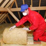 Утепление крыши деревянного дома изнутри