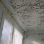 утепление потолка на лоджии