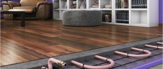 Types of heated floors